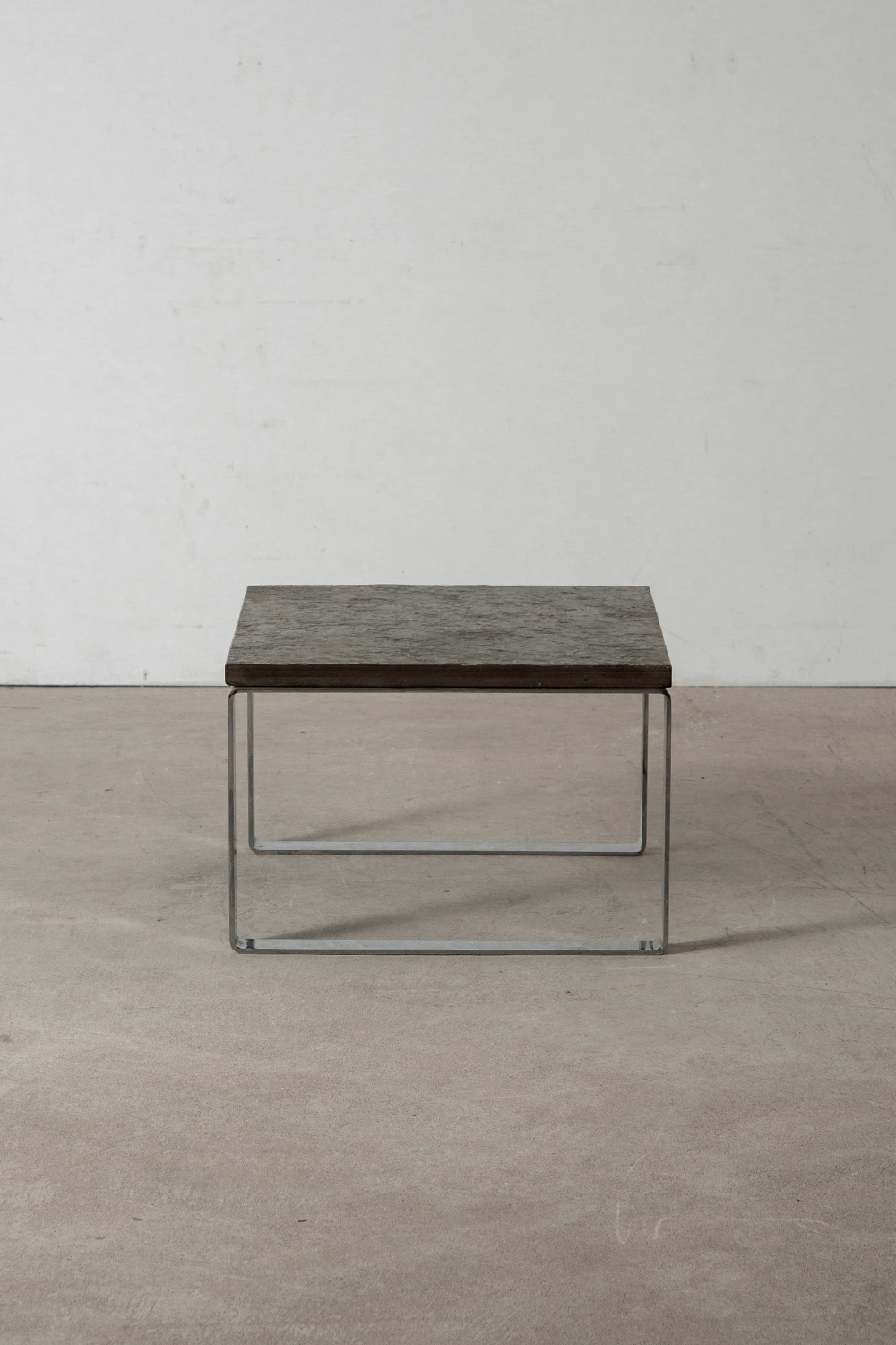 Primus 1062 Coffee Table by Peter Draenert for Draenert in Stone and Chrome