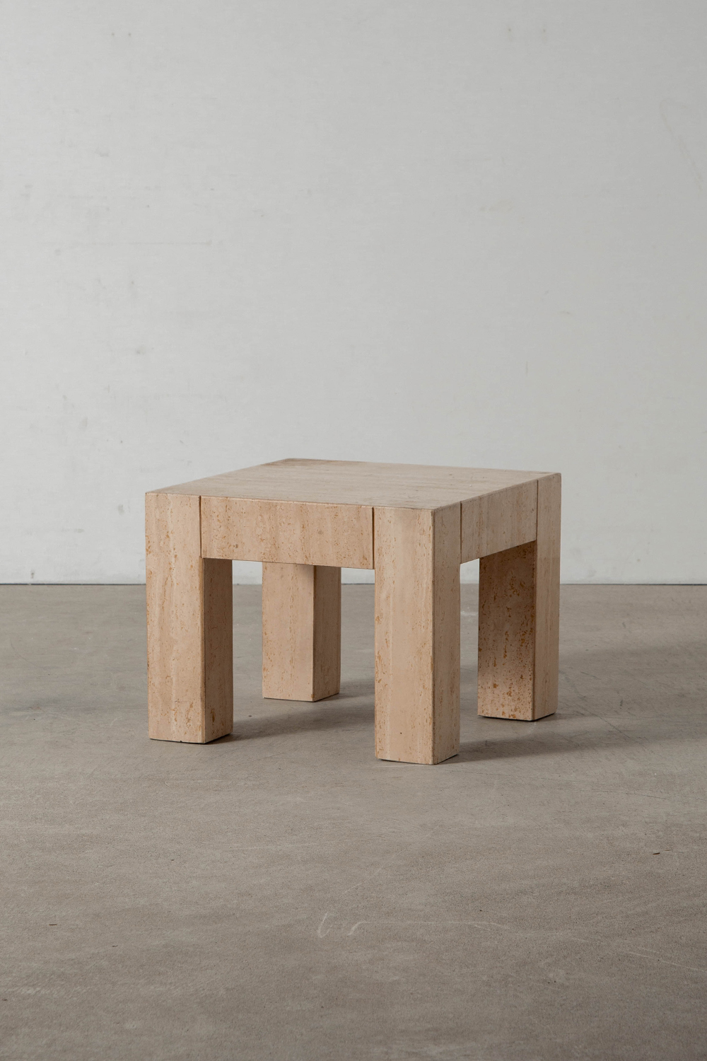 Coffee Table in Travertine