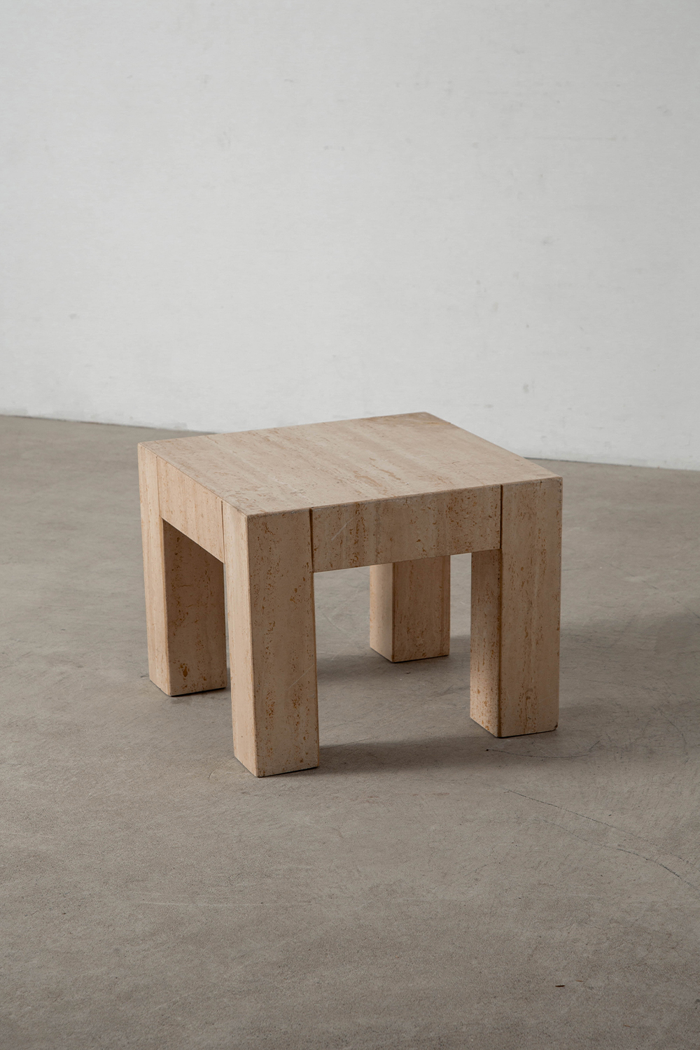 Coffee Table in Travertine