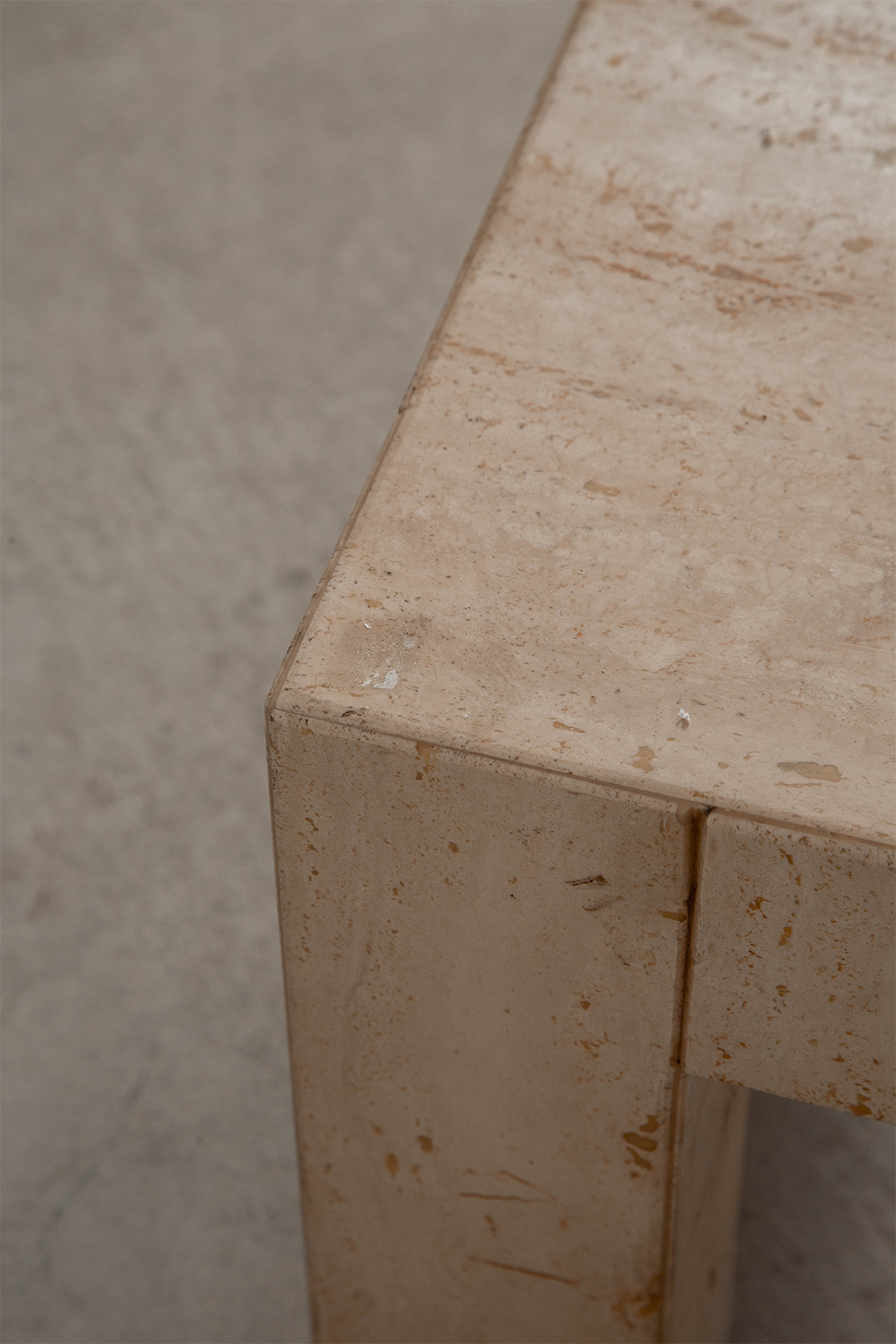 Coffee Table in Travertine