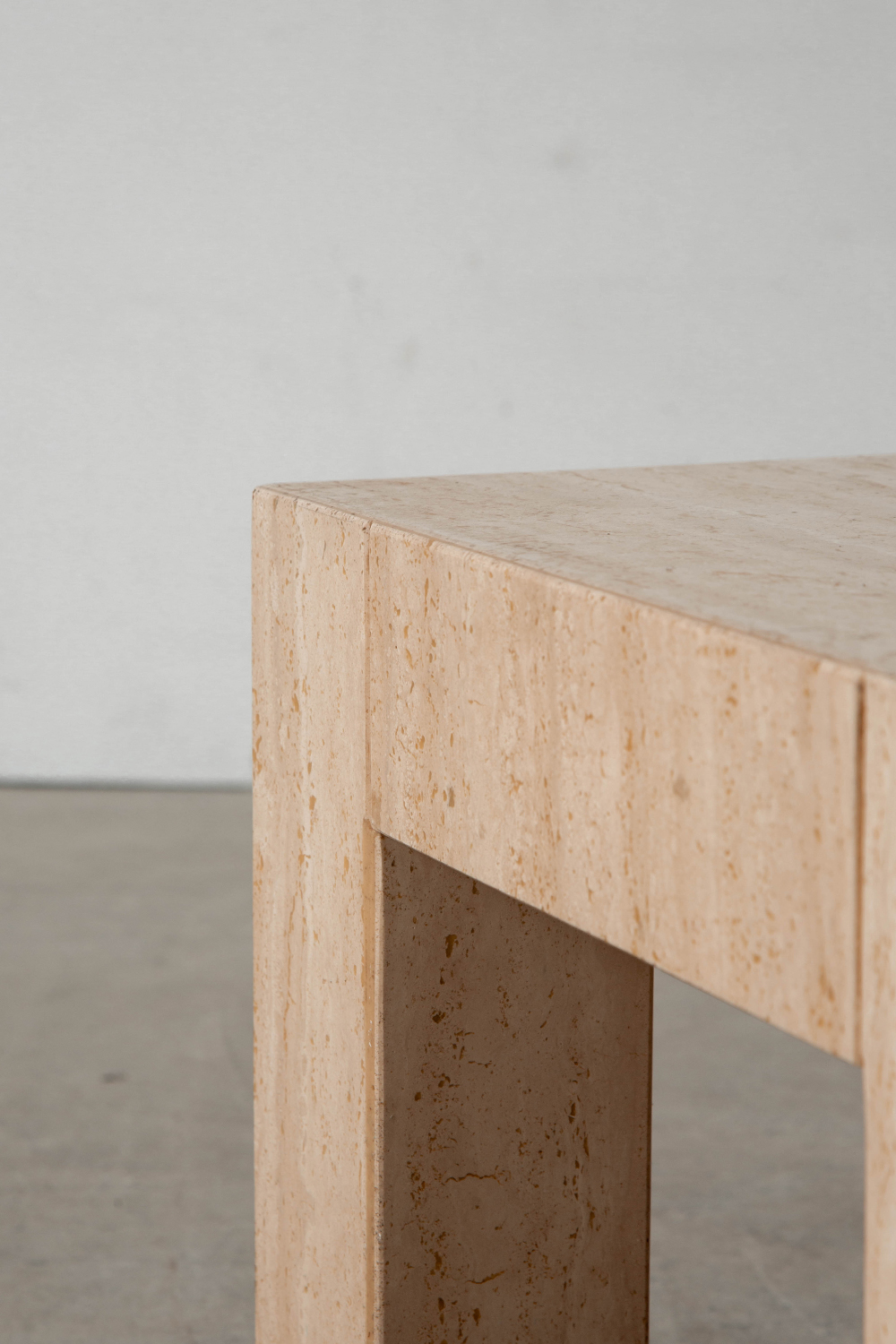 Coffee Table in Travertine