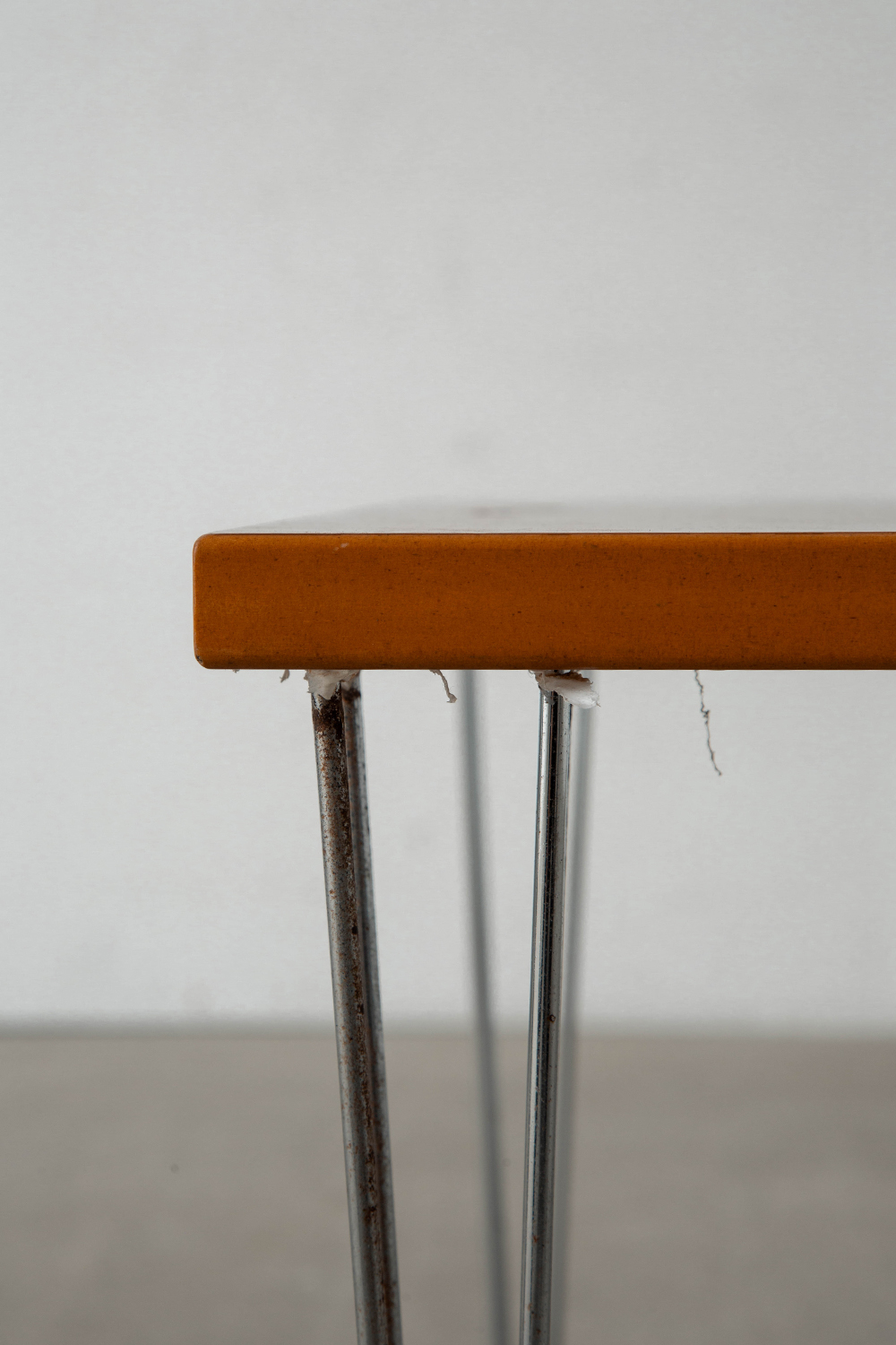Coffee Table for Pin Age in Wood and Steel