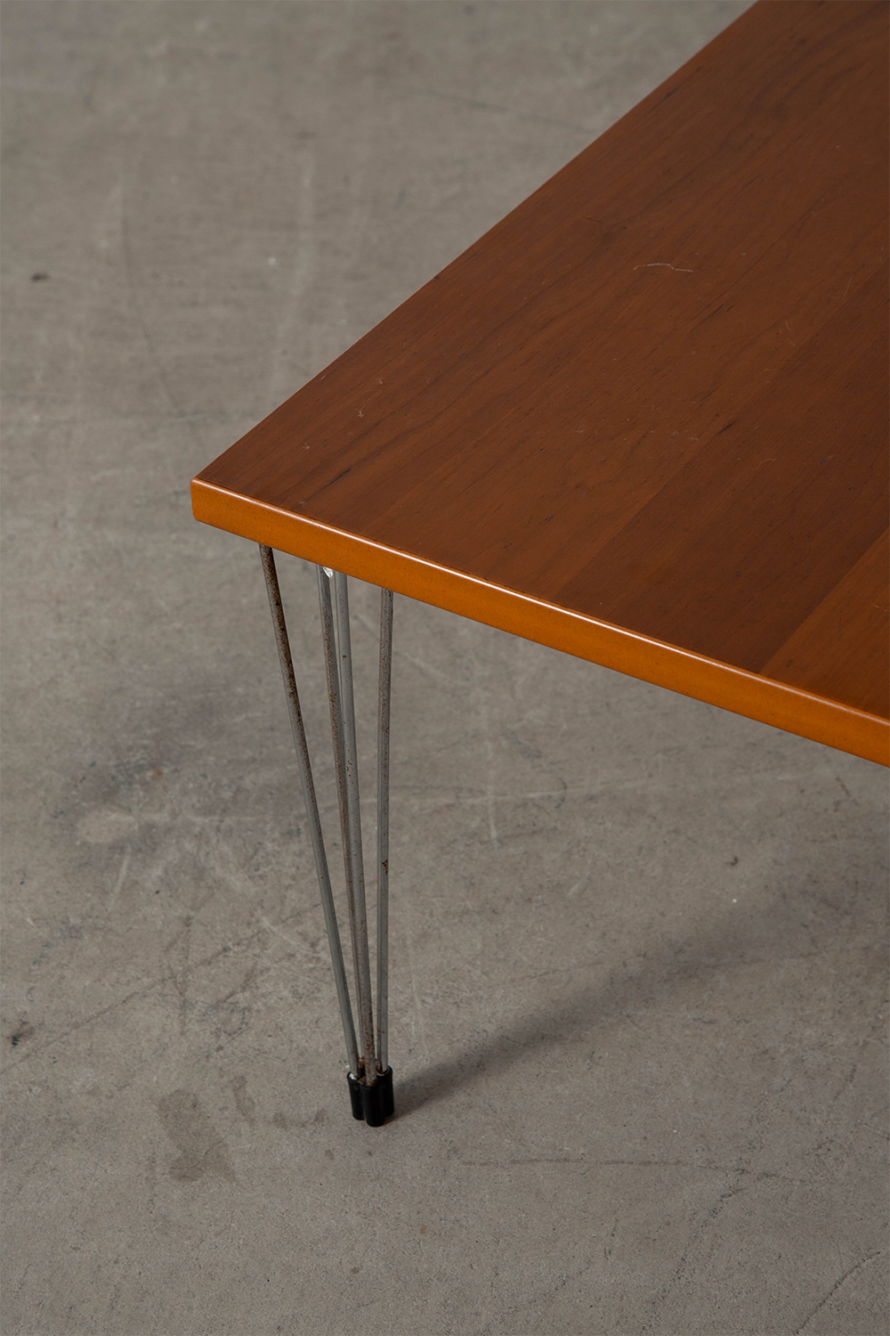 Coffee Table for Pin Age in Wood and Steel