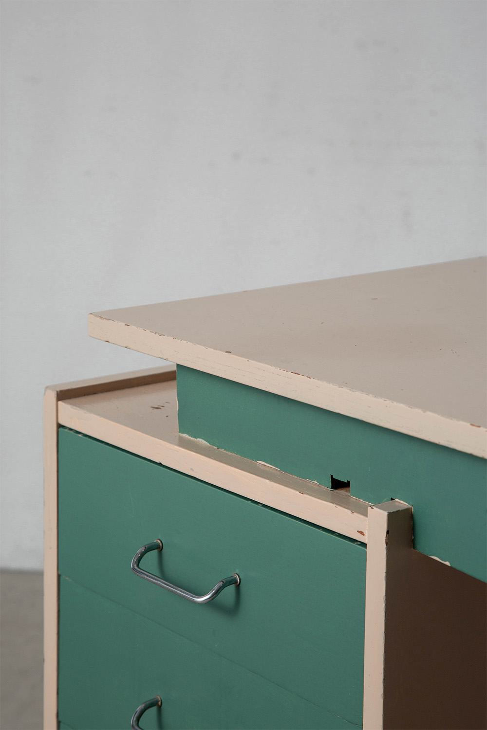 Desk by Cees Braakman for Pastoe in Wood and Steel