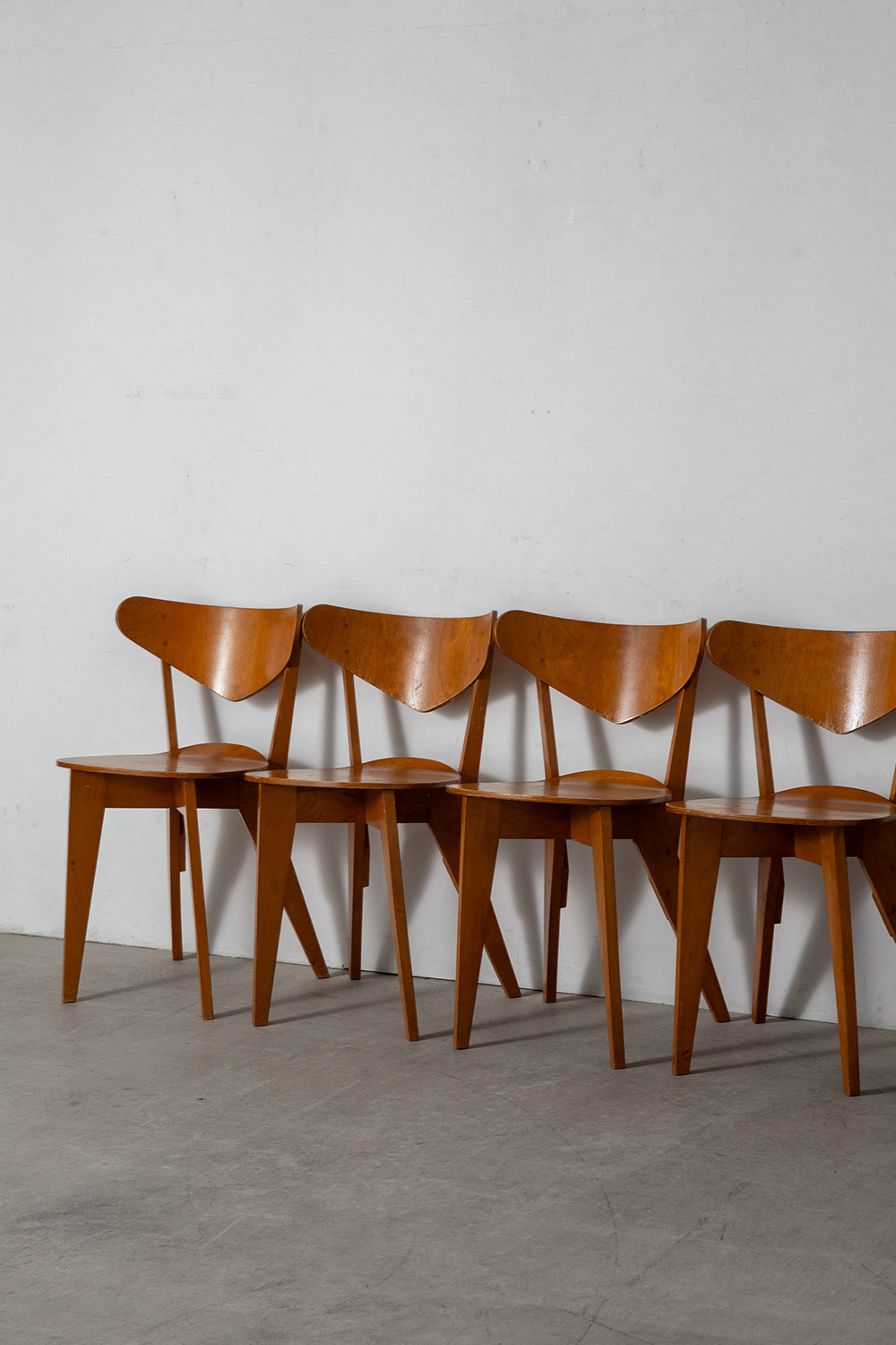 BN-1 Dining Chair by Hein Stolle for De Toekomst in Wood