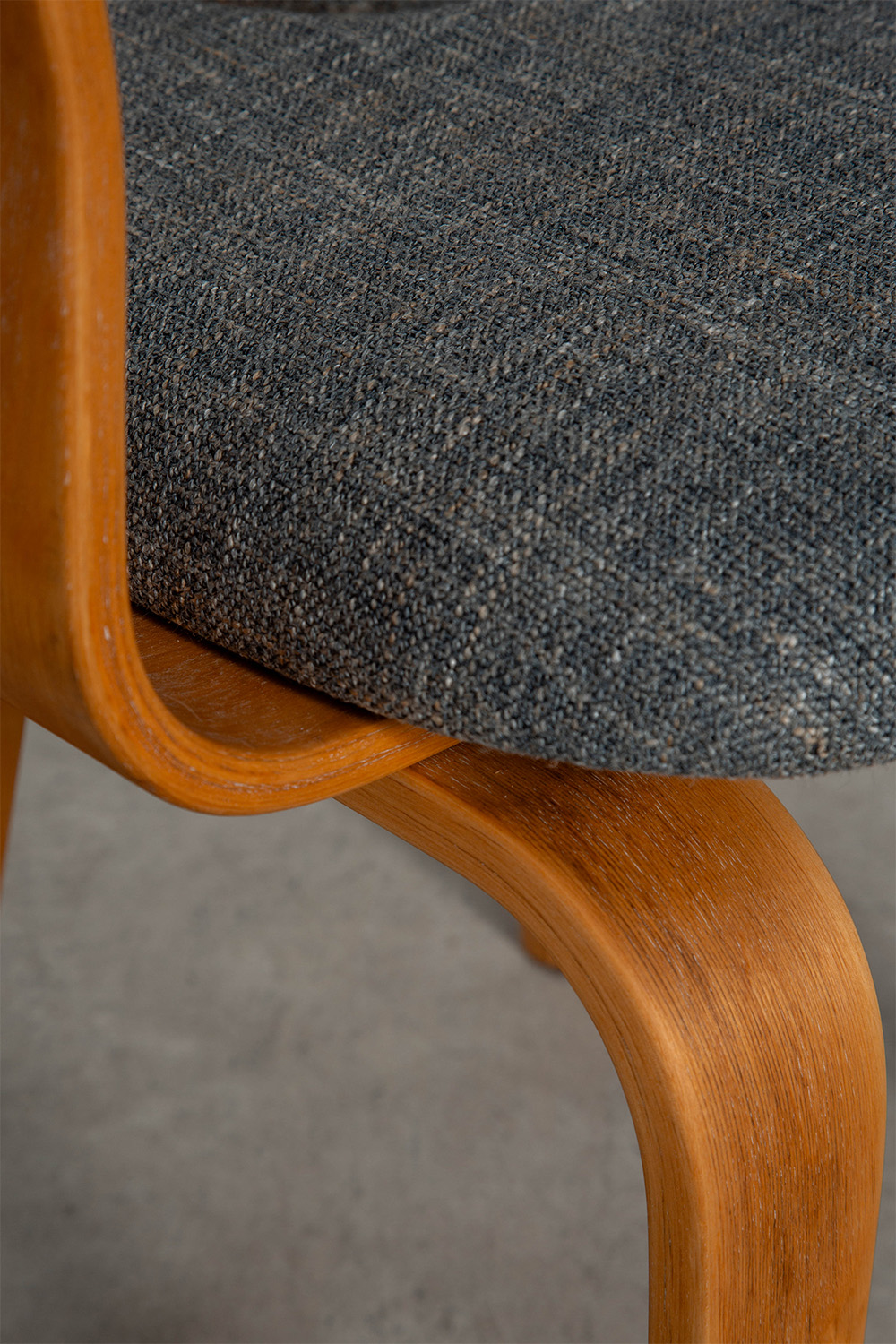 SB02 Dining Chair by Cees Braakman for Psatoe in Wood and Fabric