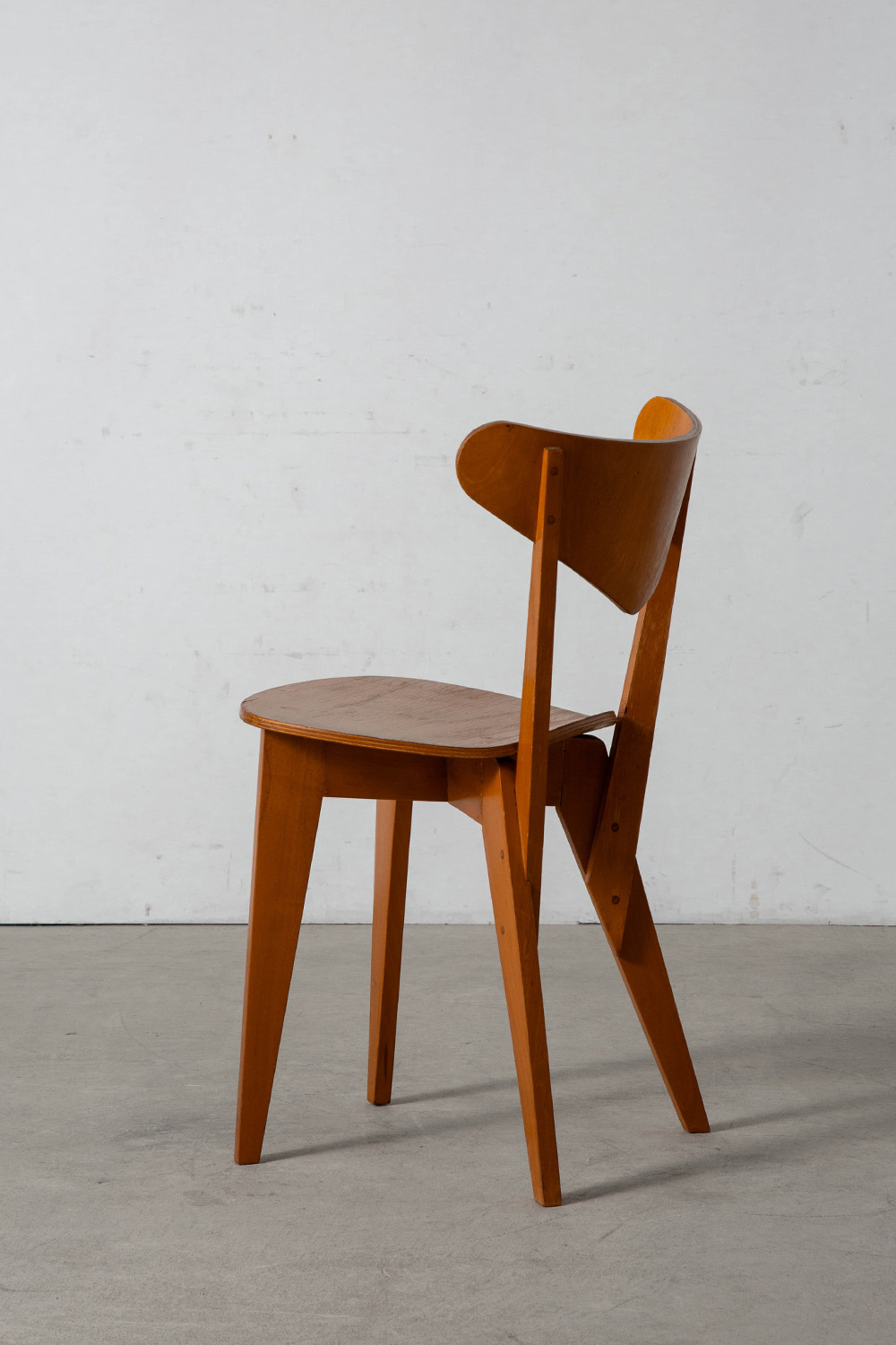 BN-1 Dining Chair by Hein Stolle for De Toekomst in Wood