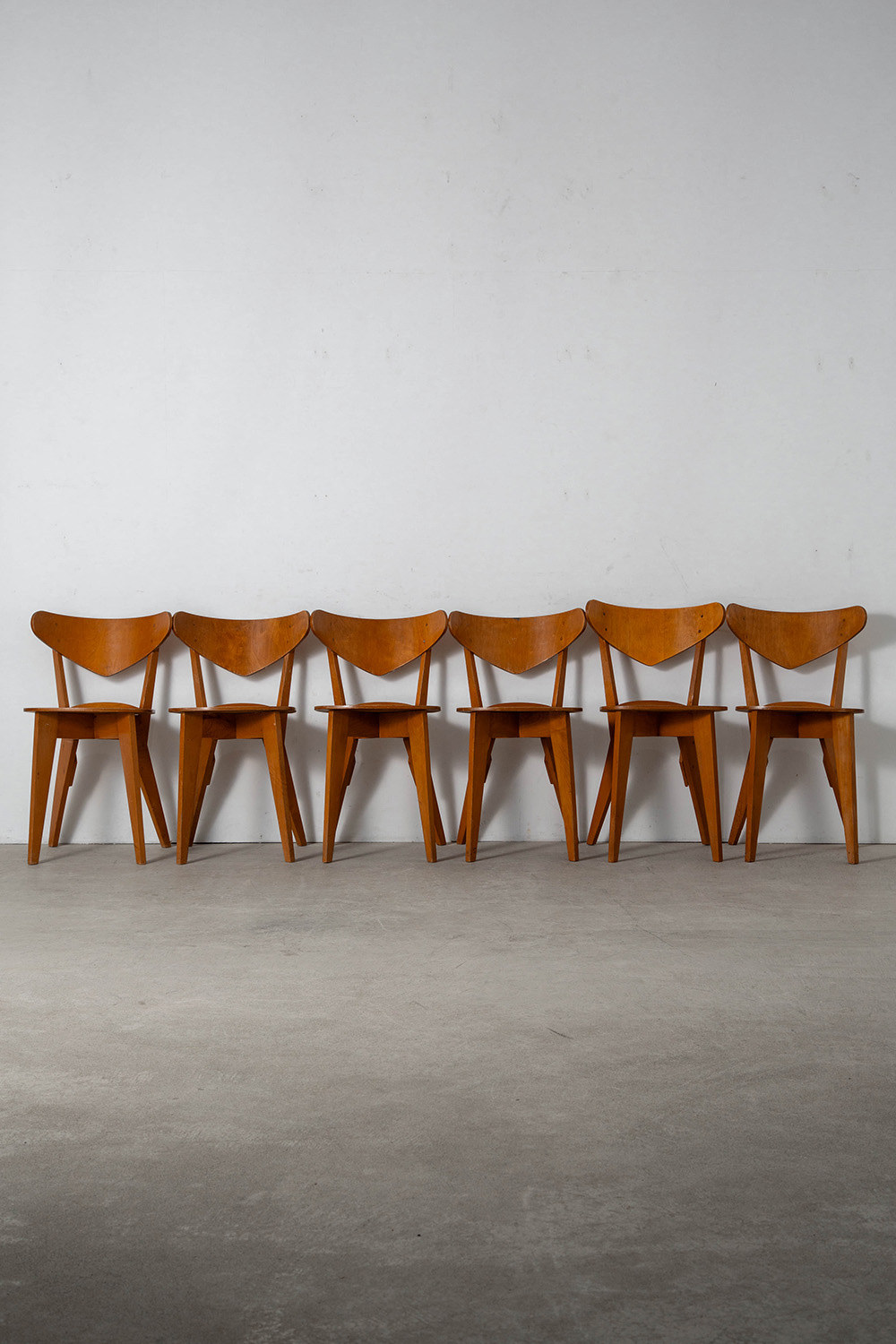 BN-1 Dining Chair by Hein Stolle for De Toekomst in Wood