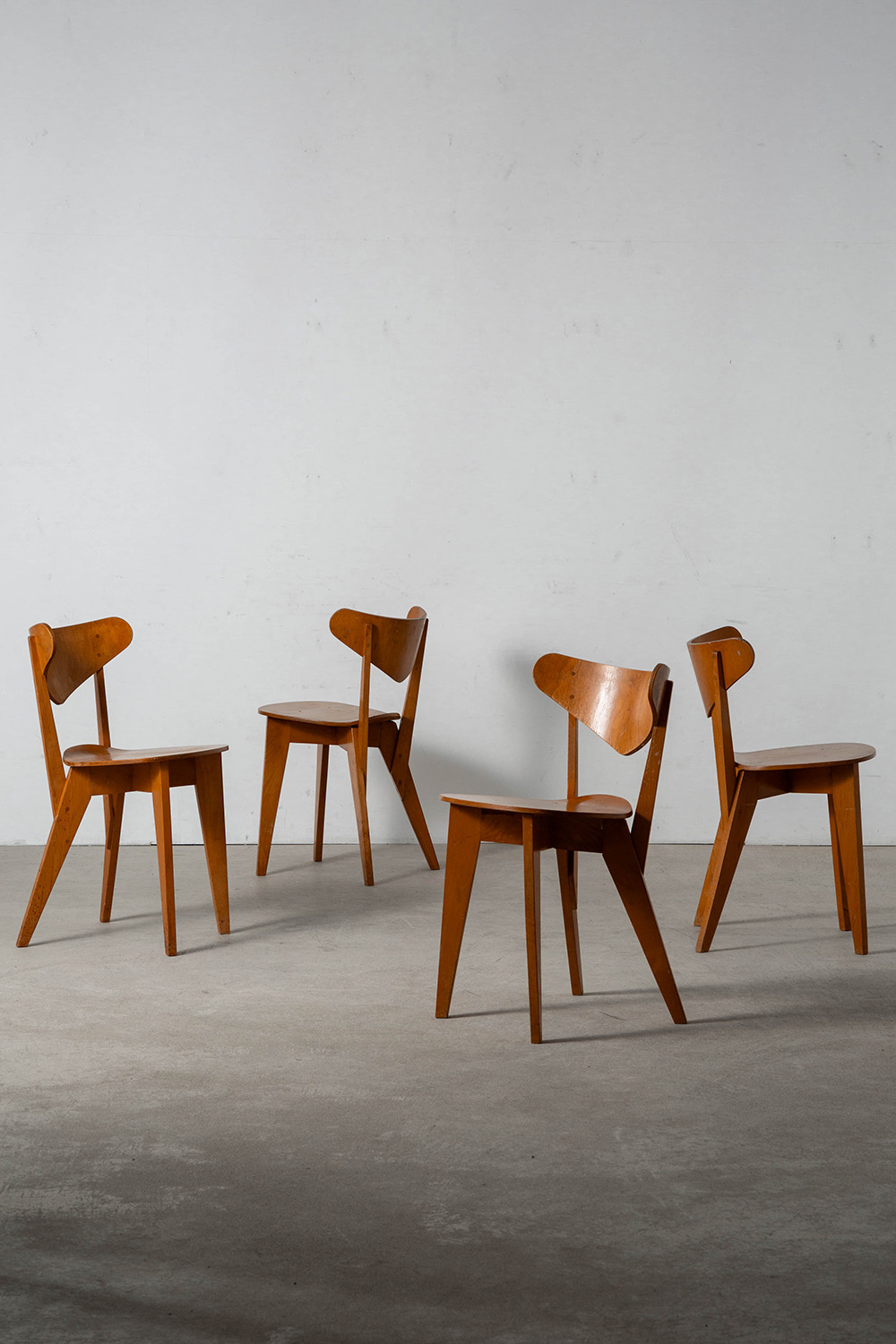 BN-1 Dining Chair by Hein Stolle for De Toekomst in Wood