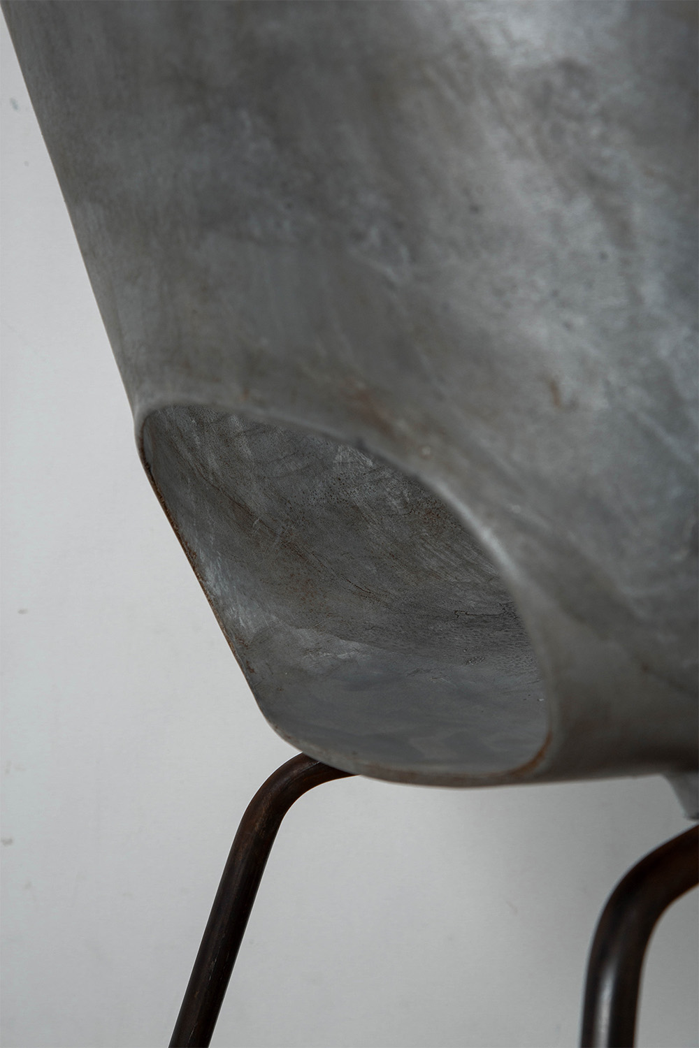 Tulip Chair by Pierre Guariche for Steiner in Aluminium and Steel
