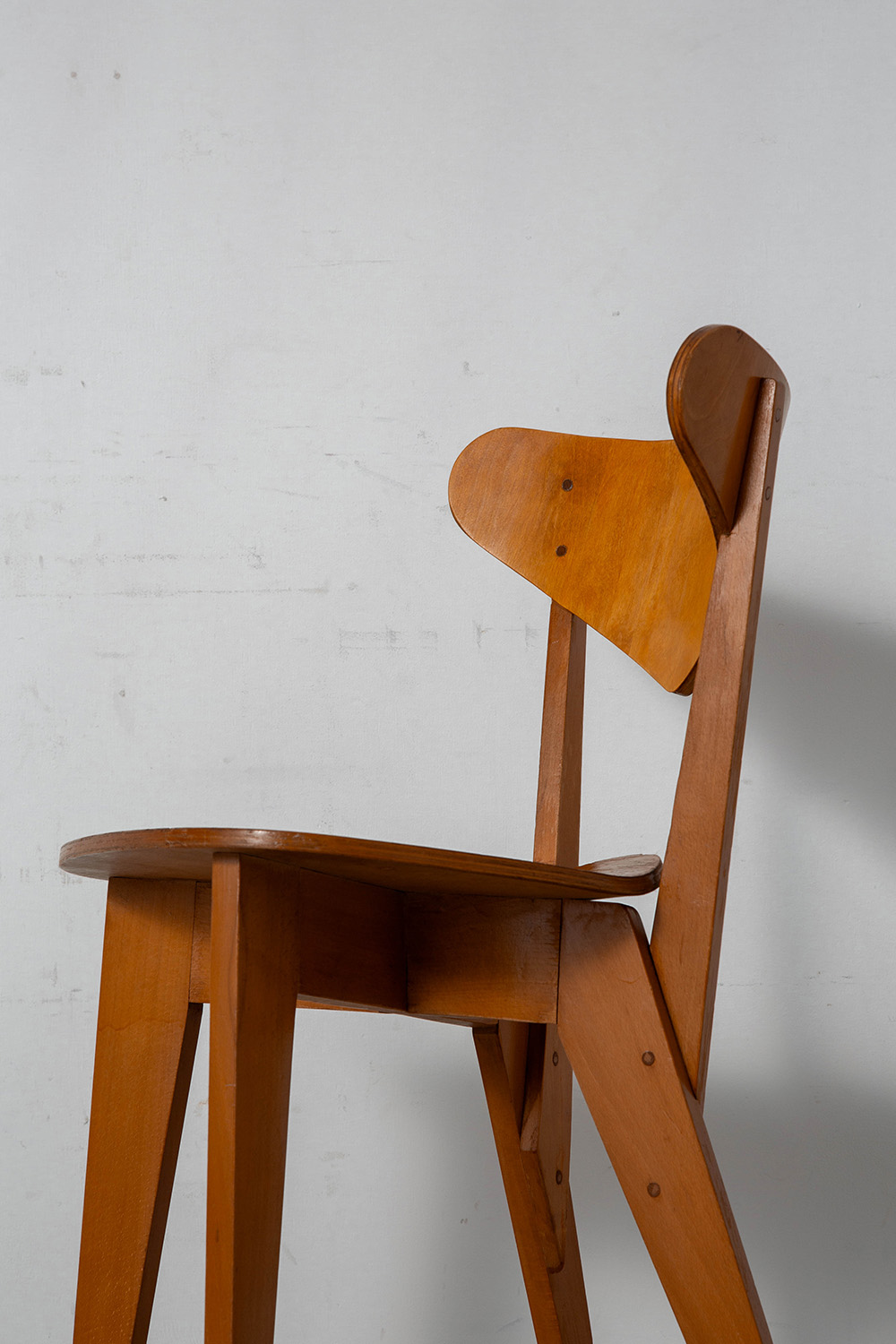 BN-1 Dining Chair by Hein Stolle for De Toekomst in Wood