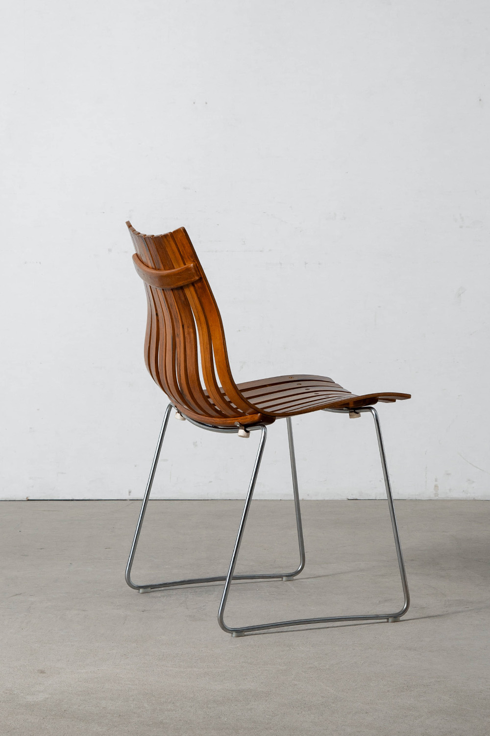 Scandia Junior Chair by Hans Brattrud for Hove Mobler in Teak and Steel