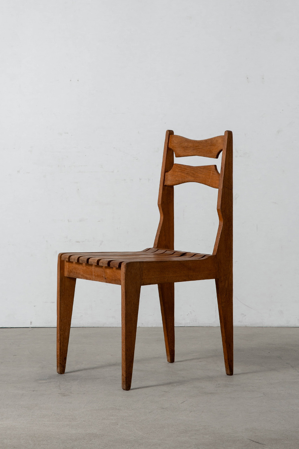 Dining Chair by Guillerme & Chambron in Wood