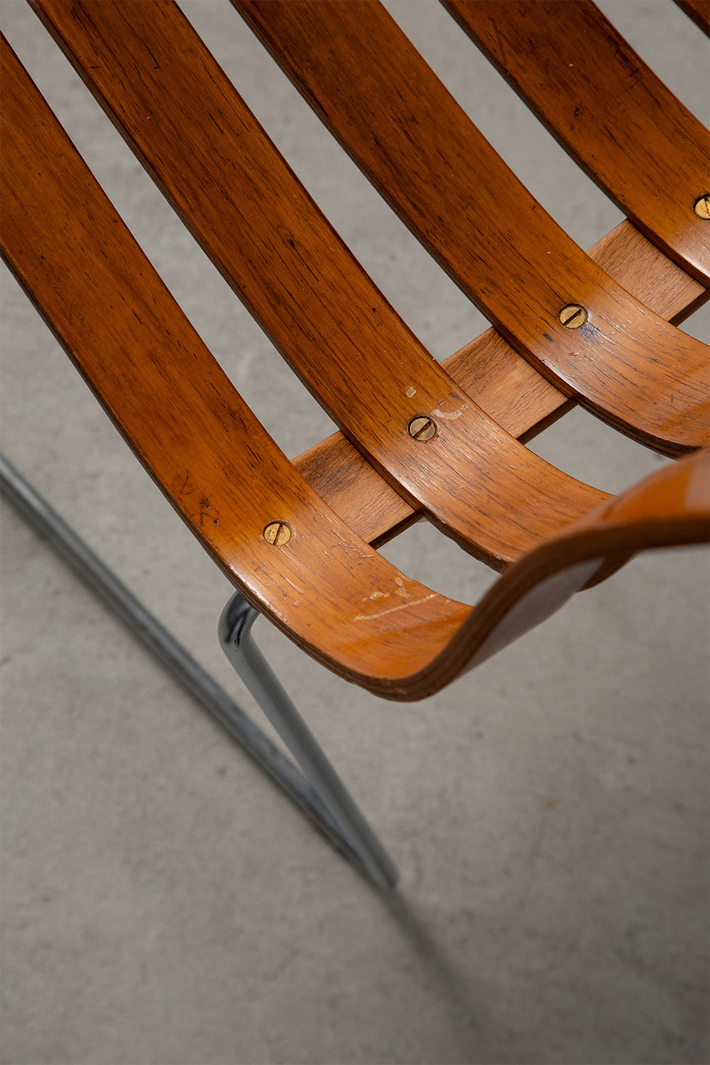 Scandia Junior Chair by Hans Brattrud for Hove Mobler in Teak and Steel