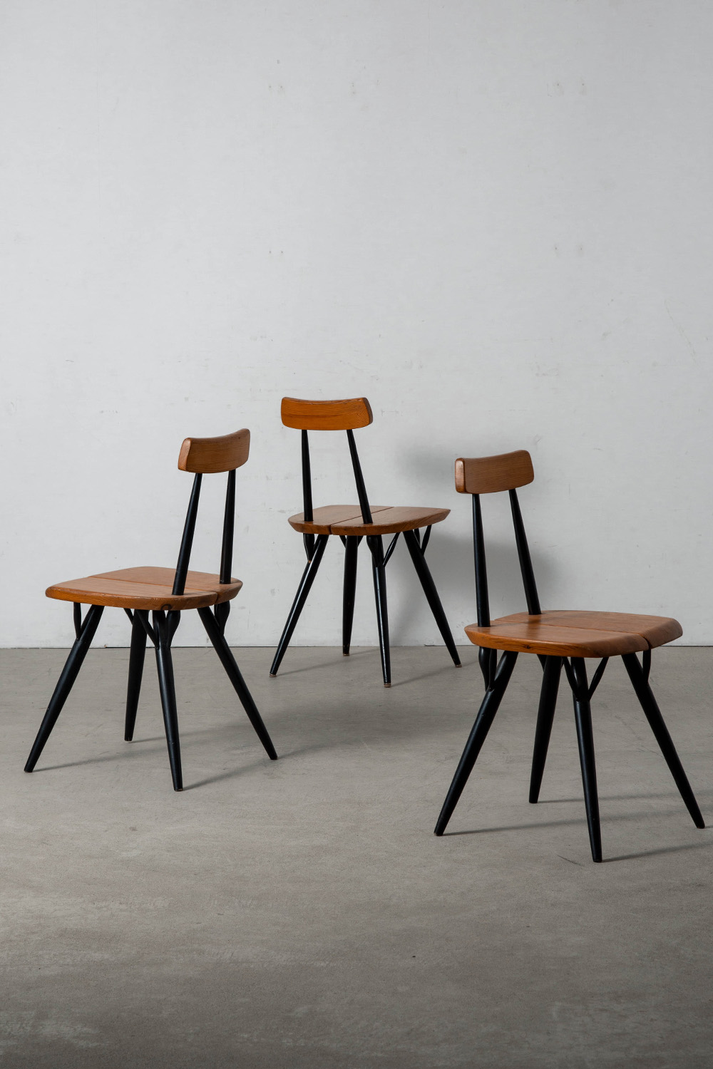 Pirkka Chair by Ilmari Tapiovaara for Laukaan Puu in Wood