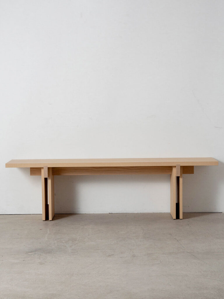 Rak Bench by Francesc Rifé for Kendo in Natural Ash
