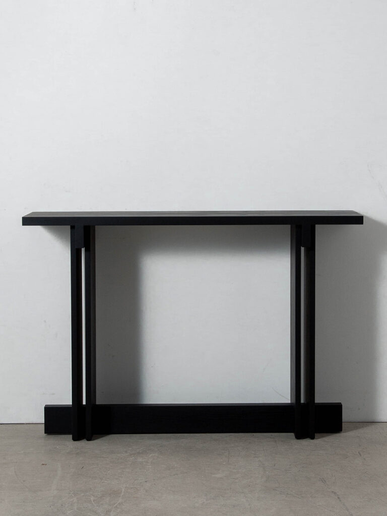 Rak Console Table by Francesc Rifé for Kendo in Black Ash