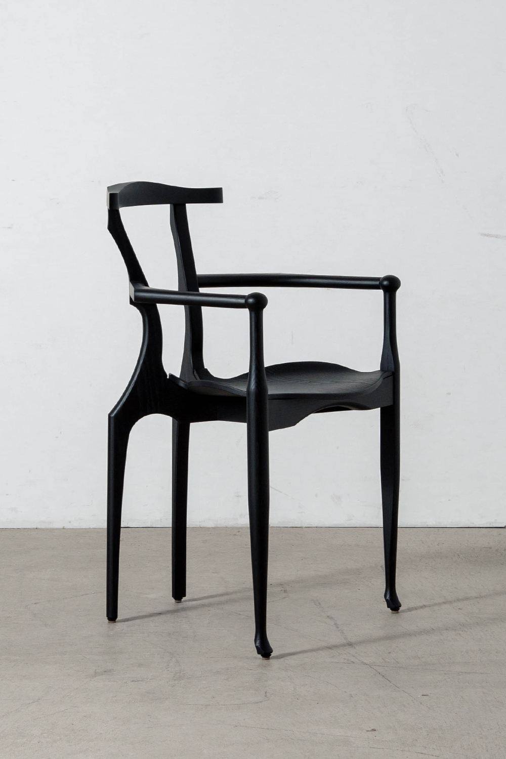 Gaulino Chair by Oscar Tusquets for BD Barcelona in Ash and Black