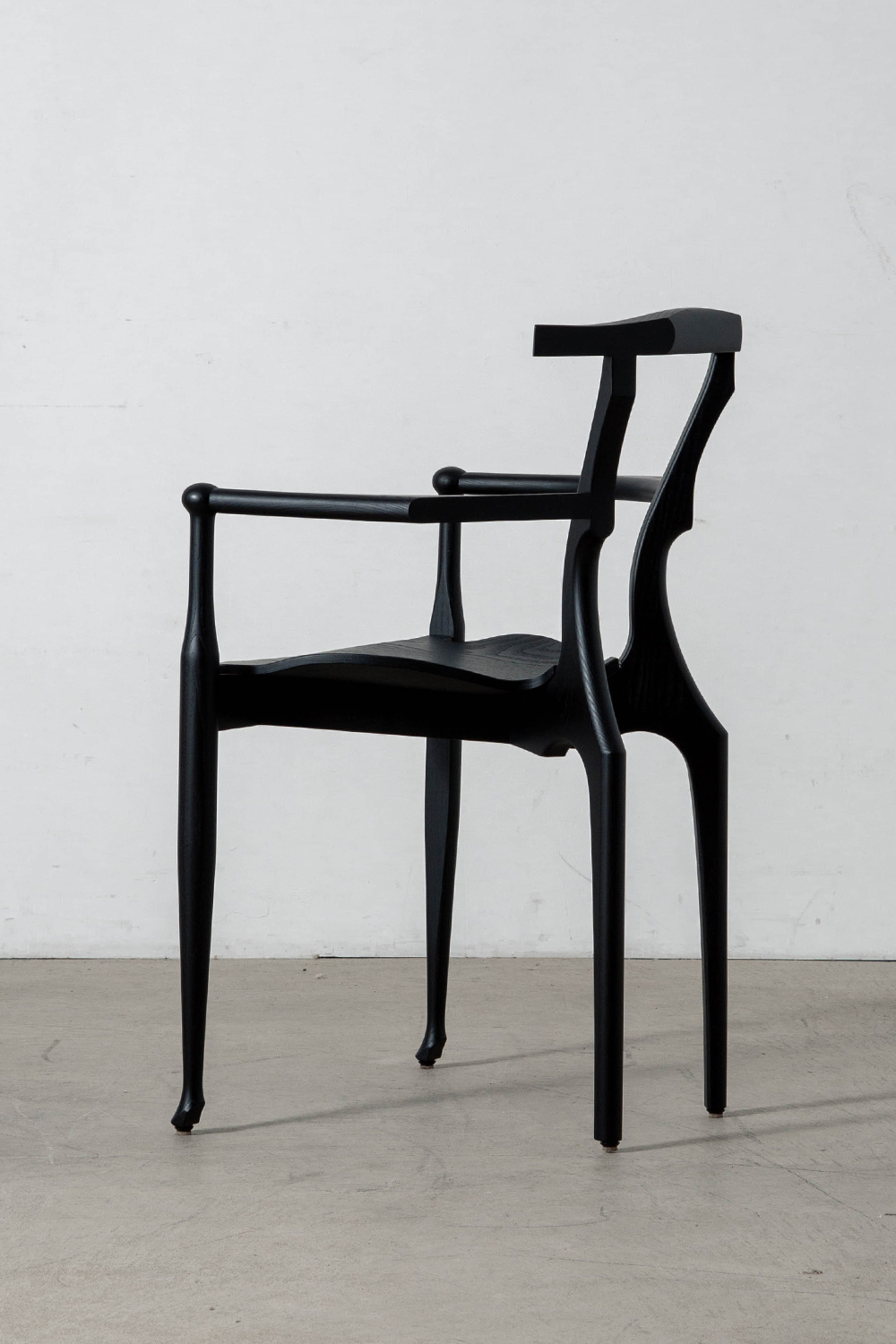 Gaulino Chair by Oscar Tusquets for BD Barcelona in Ash and Black