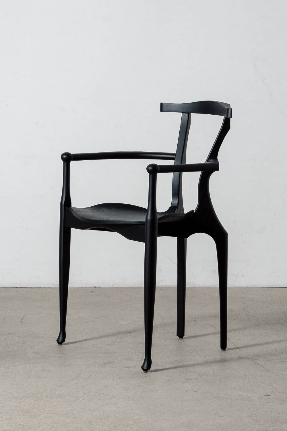 Gaulino Chair by Oscar Tusquets for BD Barcelona in Ash and Black