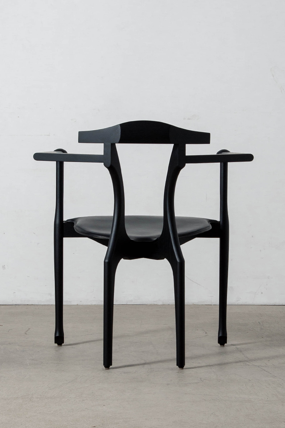 Gaulino Easy Chair by Oscar Tusquets Chair for BD Barcelona in Ash and Black