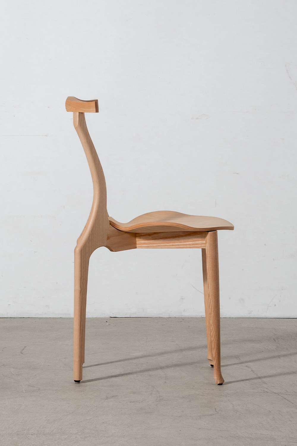 Gaulinetta Chair by Oscar Tusquets for BD Barcelona in Ash and Brown