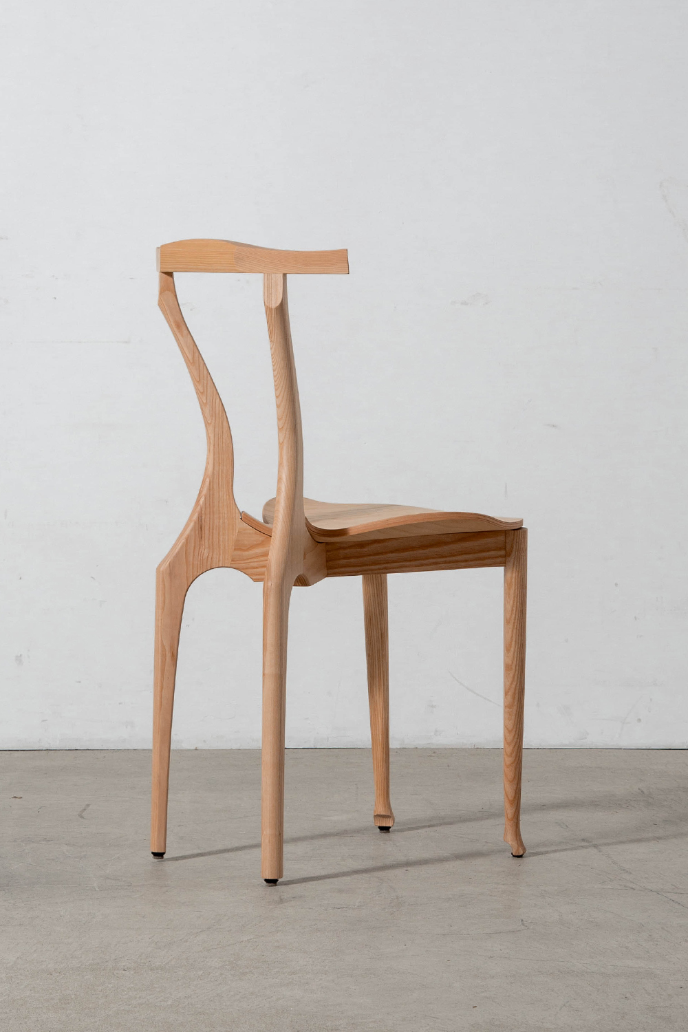 Gaulinetta Chair by Oscar Tusquets for BD Barcelona in Ash and Brown