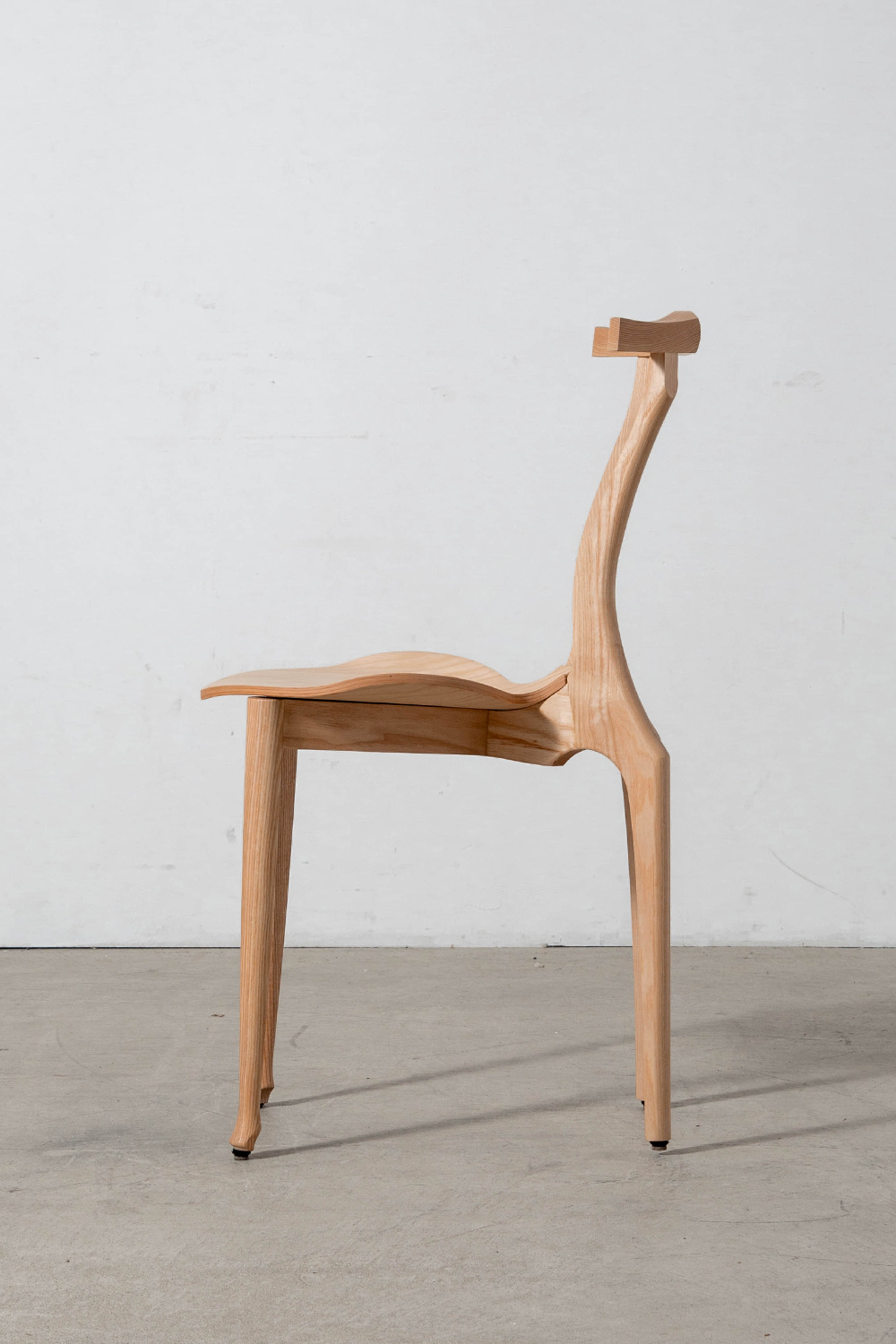 Gaulinetta Chair by Oscar Tusquets for BD Barcelona in Ash and Brown