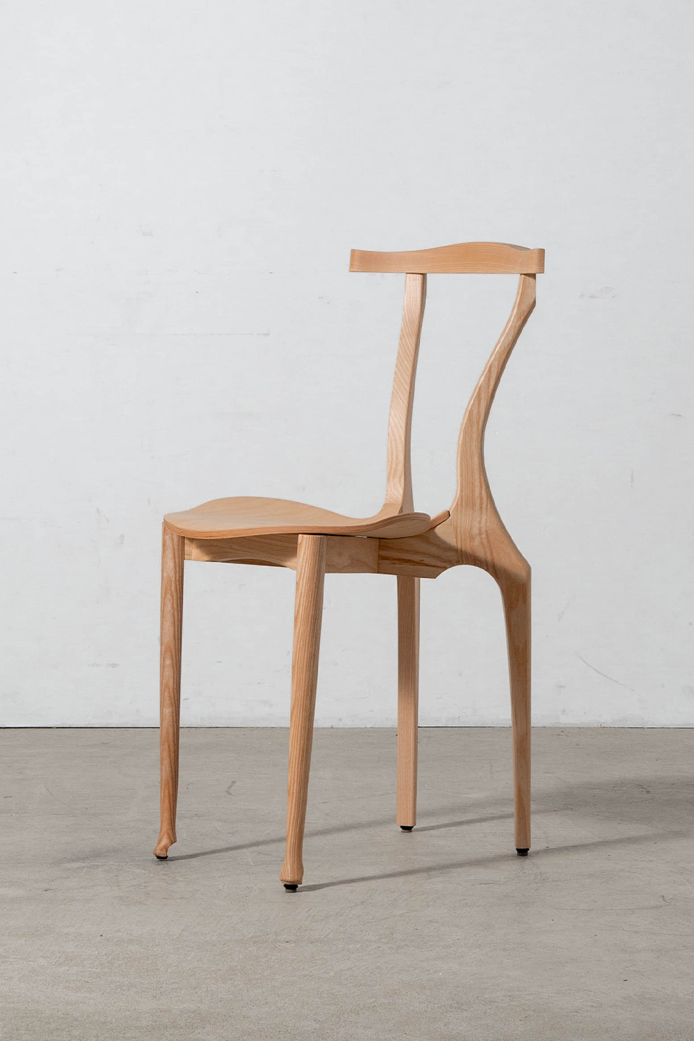 Gaulinetta Chair by Oscar Tusquets for BD Barcelona in Ash and Brown