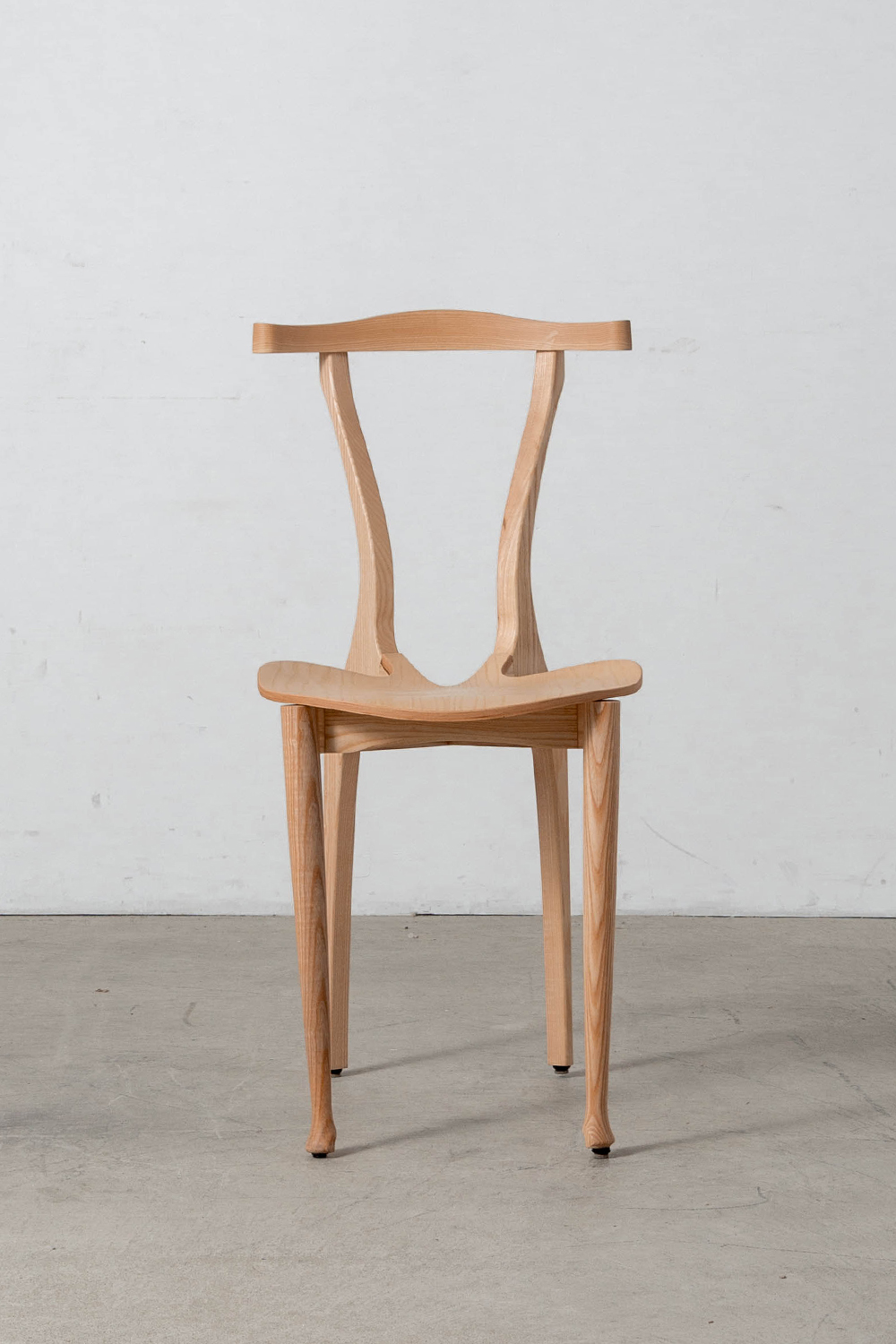 Gaulinetta Chair by Oscar Tusquets for BD Barcelona in Ash and Brown