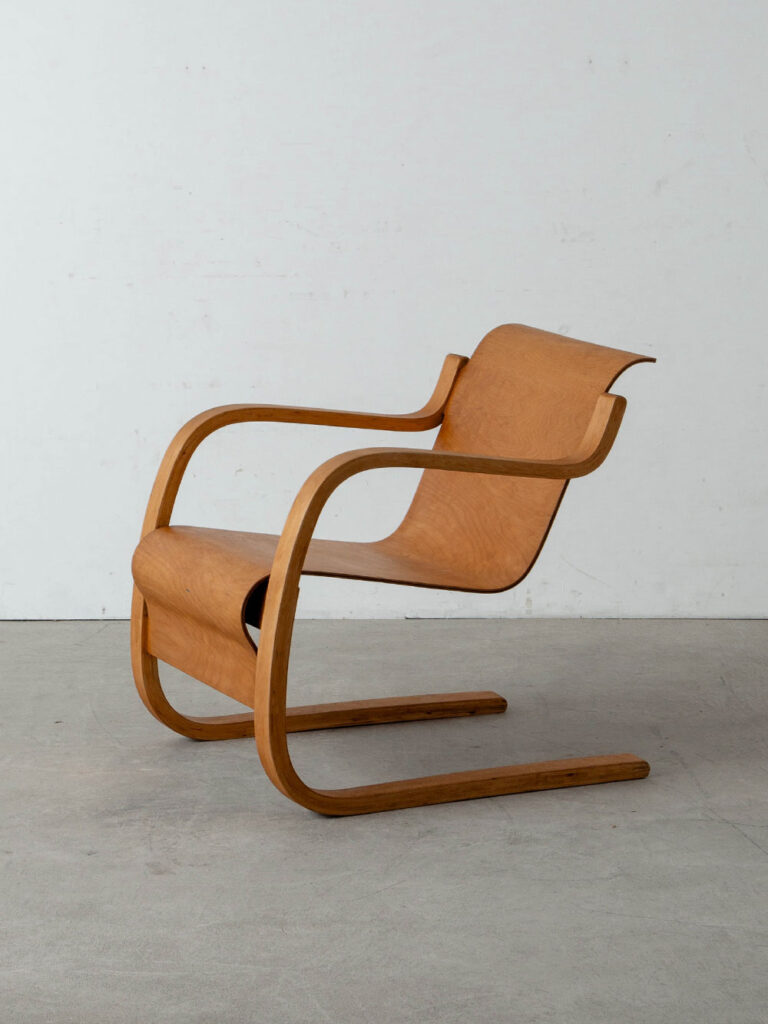 Model 42 Chair by Alvar Aalto for Finmar in Birch