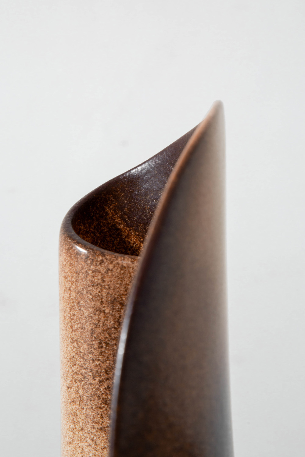 Flower Vase by Fred and Andrée Stocker in Ceramic