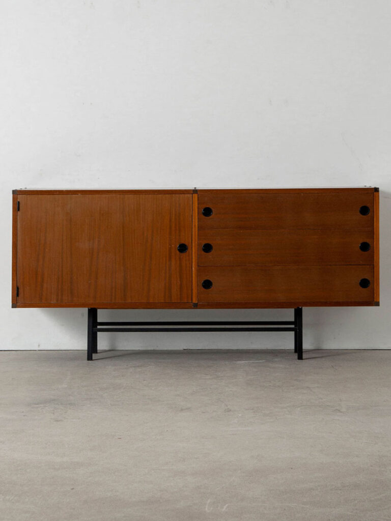 Sideboard by A.R.P for Minvielle in Wood and Steel