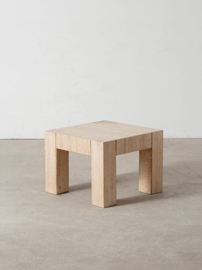 Coffee Table in Travertine
