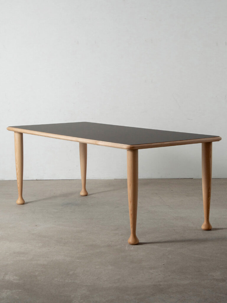 Morbio Table by Achille Castiglioni for Meritalia® in Ash
