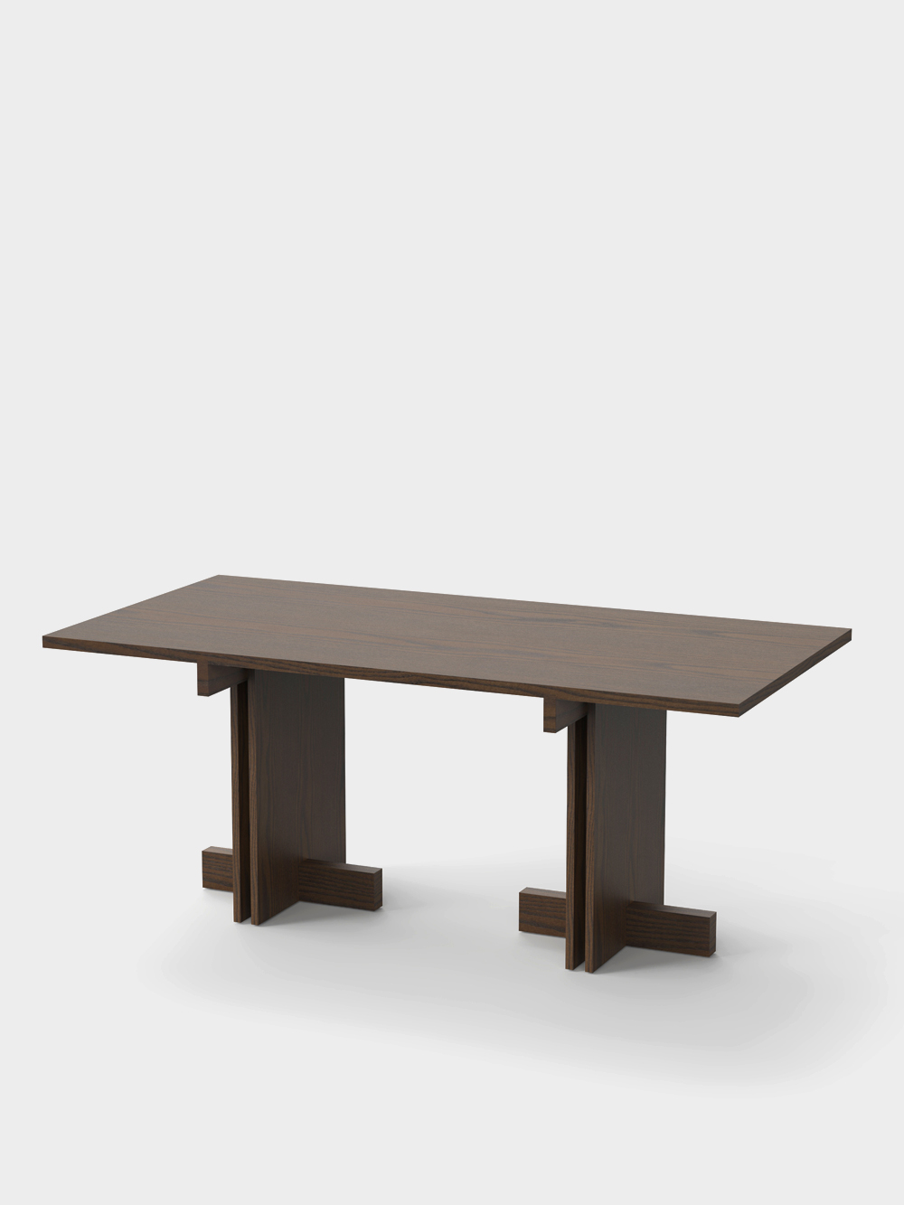 Rak Bistro Table by Francesc Rifé for Kendo in Black Ash&nbsp;Toasted