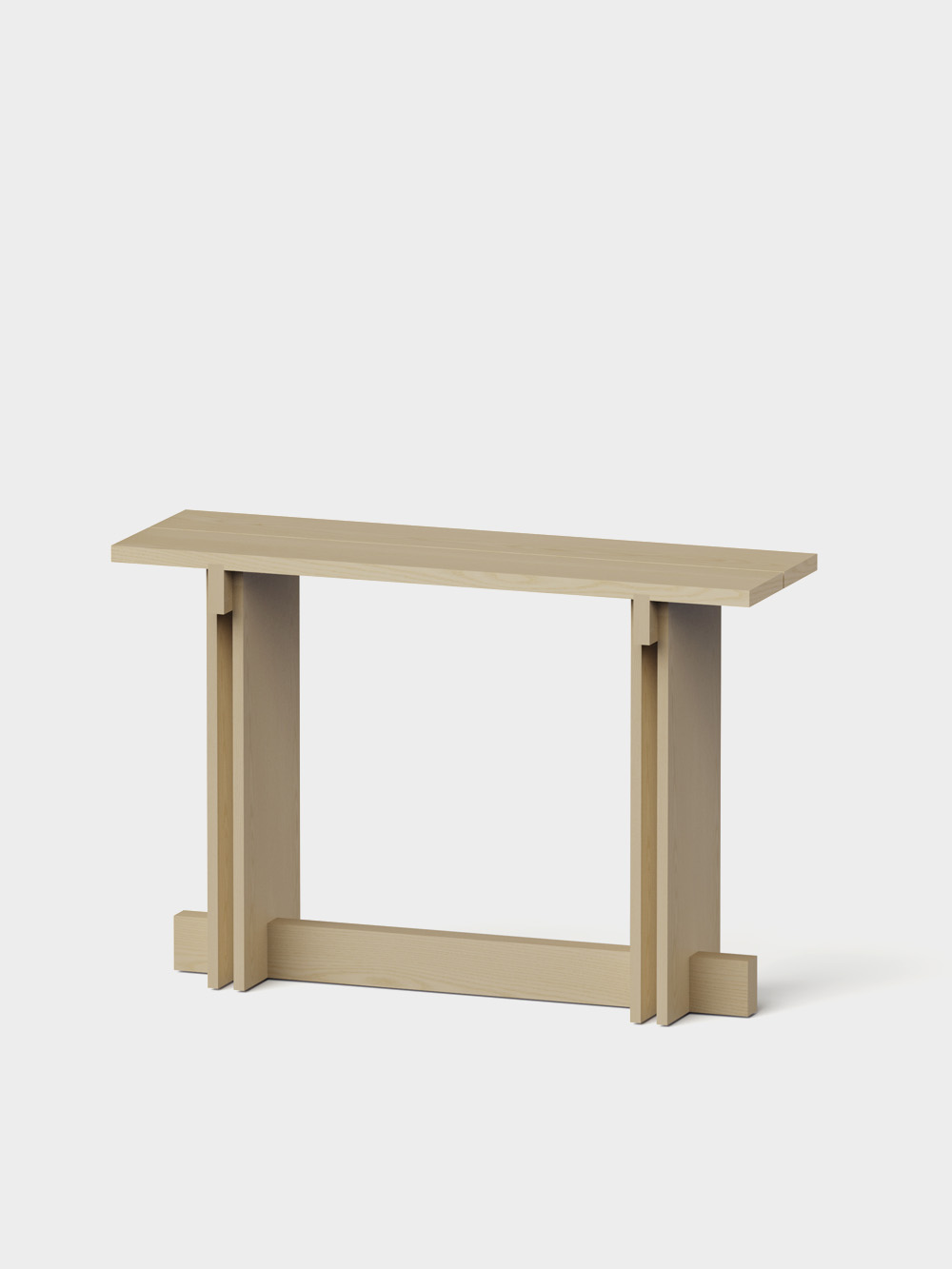 Rak Console Table by Francesc Rifé for Kendo in Black Ash&nbsp;Natural