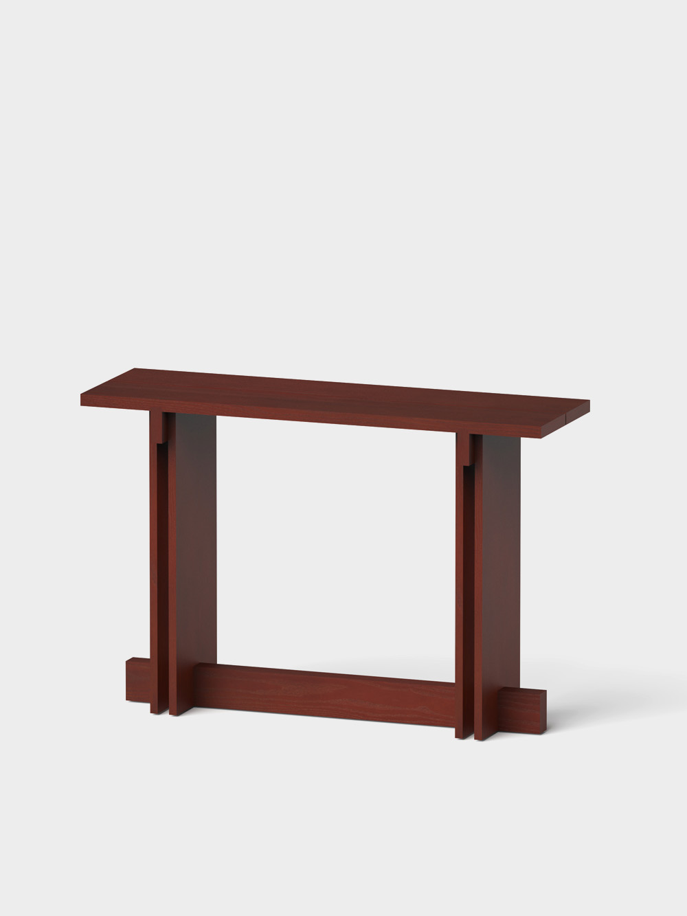 Rak Console Table by Francesc Rifé for Kendo in Black Ash&nbsp;Burgundy