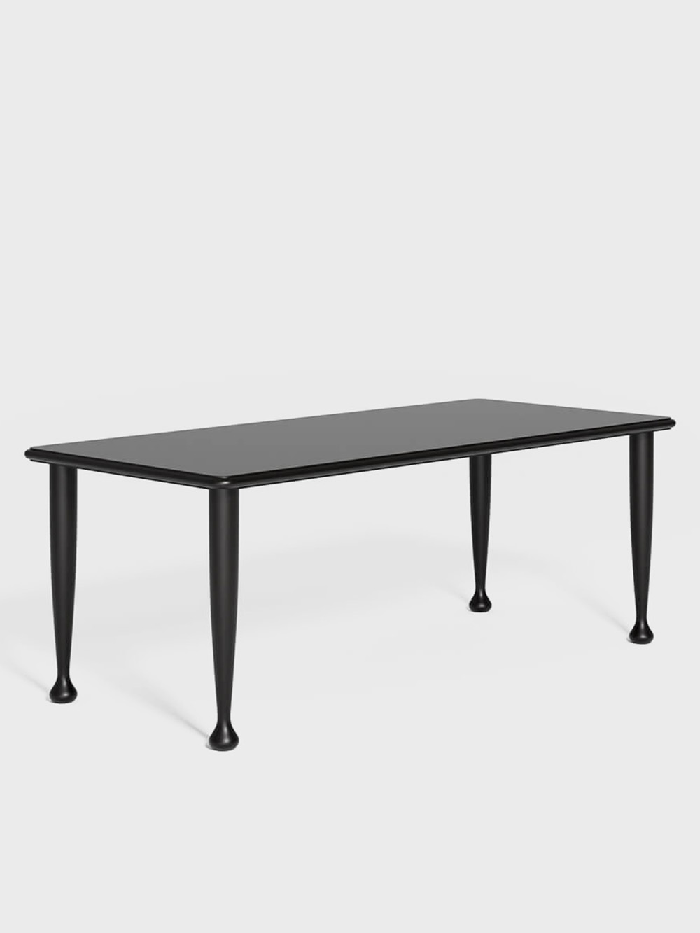 Morbio Table by Achille Castiglioni for Meritalia® in Ash&nbsp;Black