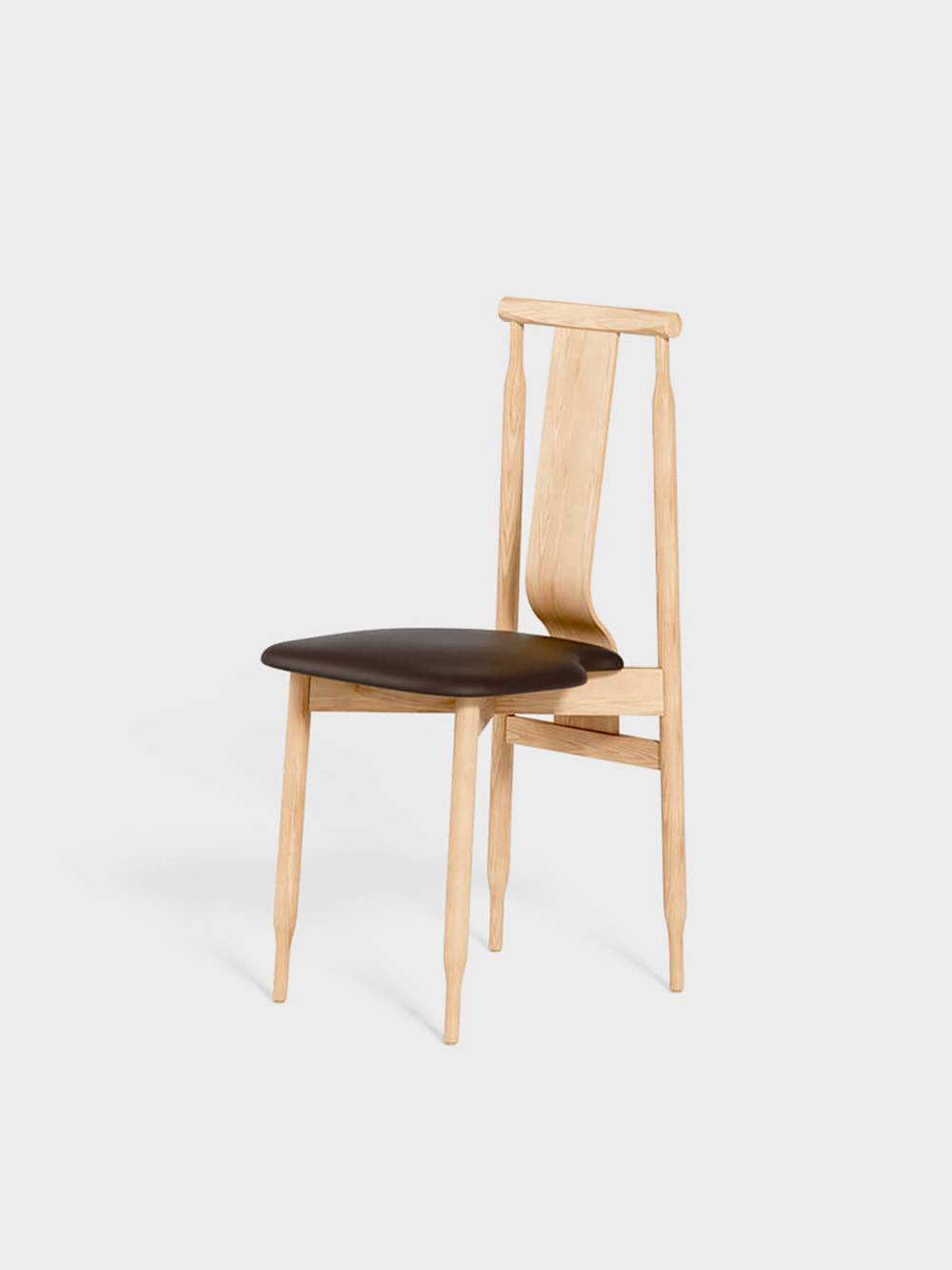 Lierna Chair by Achille and Pier Giacomo Castiglioni for Meritalia® in Ash&nbsp;Natural