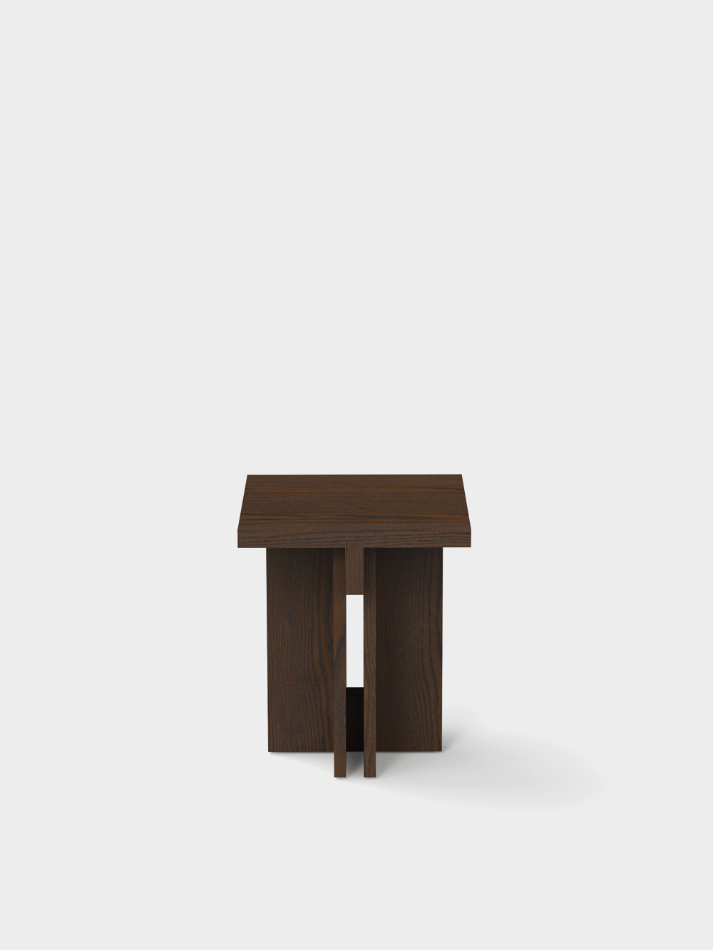 Rak Stool by Francesc Rifé for Kendo in Black Ash&nbsp;Toasted