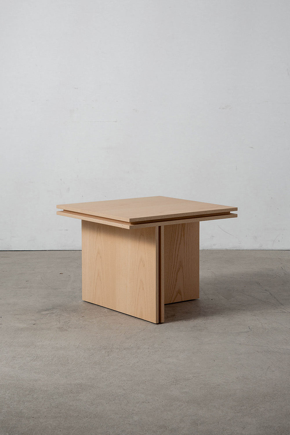 Slot Side Table by Francesc Rifé for Kendo in Ash