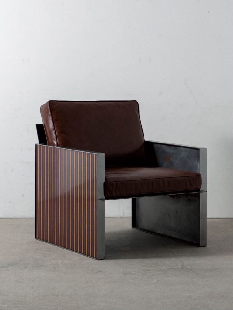 Pinstripe Chair by Domhnall Nolan × Makino Urushi Design