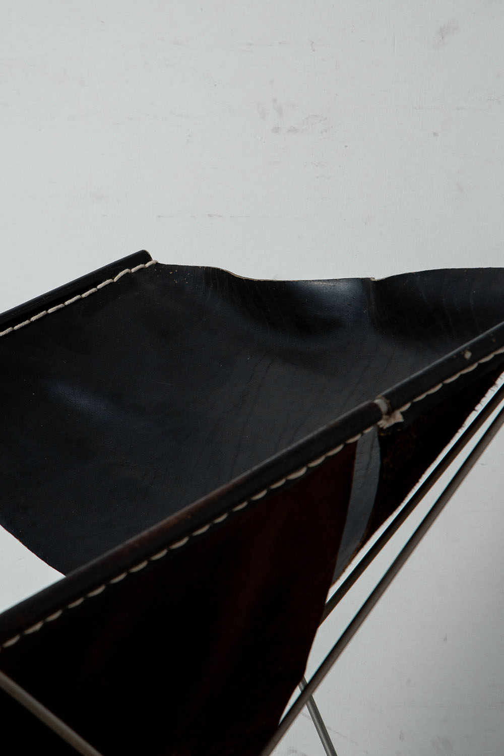 Butterfly F675 Lounge Chair by Pierre Paulin for Artifort in Leather and Steel