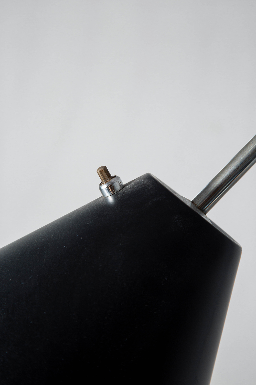 Triennale Floor Lamp by Angelo Lelii for Arredoluce in Chrome and Aluminum