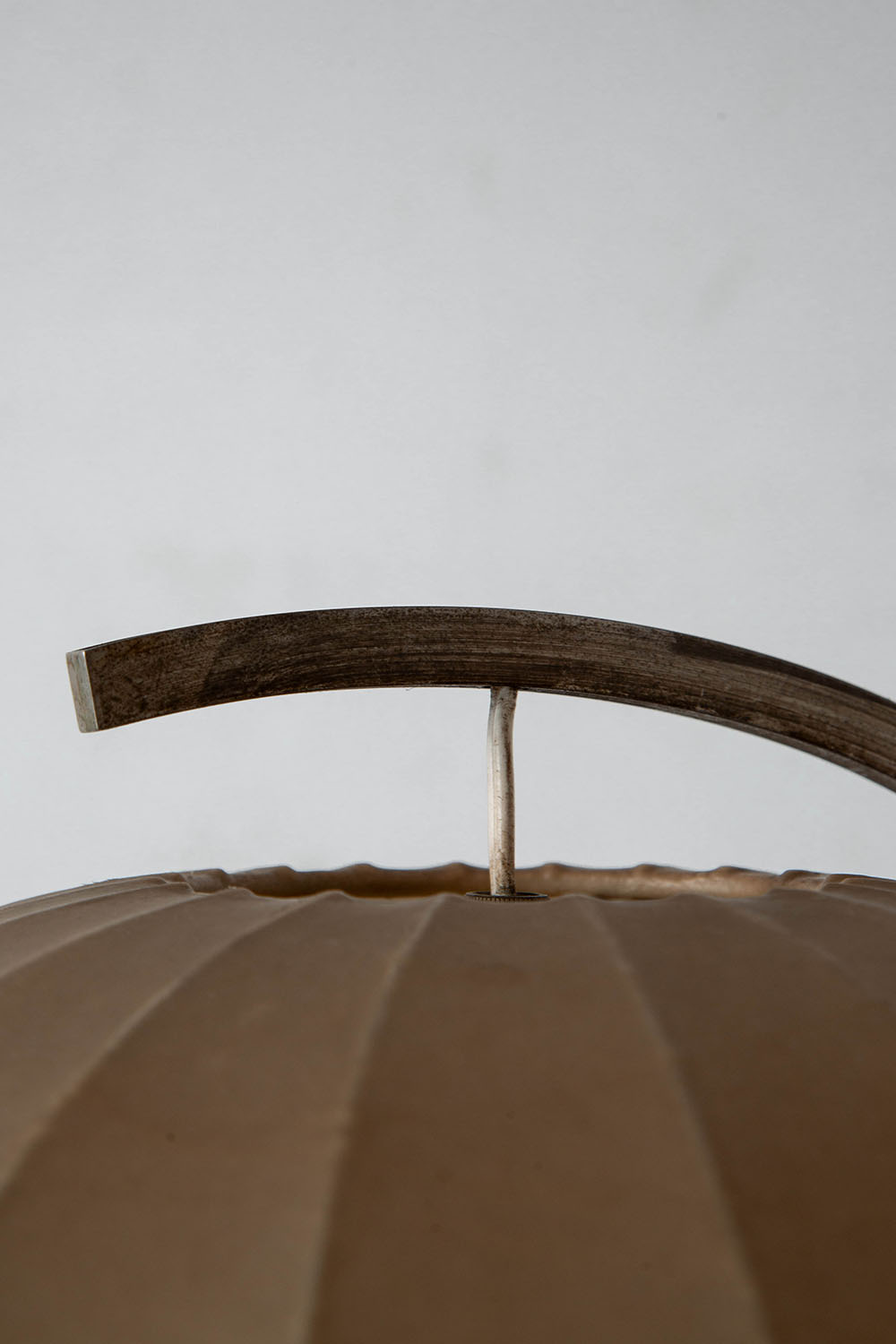 Cocoon Floor Lamp in Resin and Steel