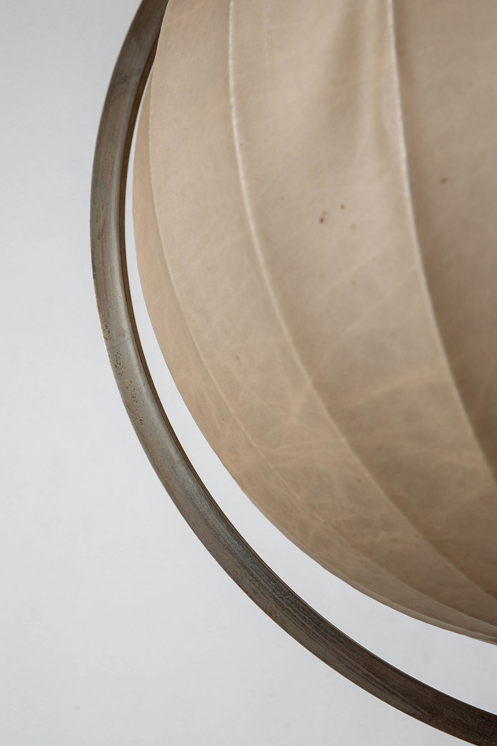 Cocoon Floor Lamp in Resin and Steel
