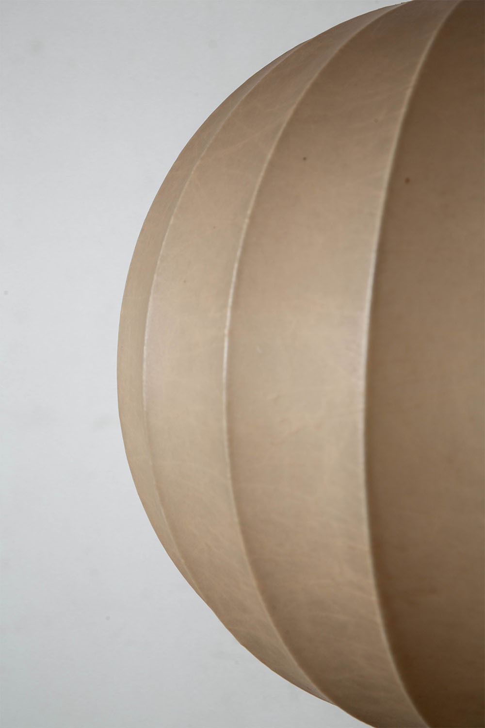 Cocoon Floor Lamp in Resin and Steel