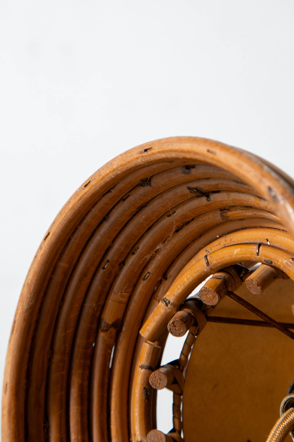 Table Lamp in Rattan