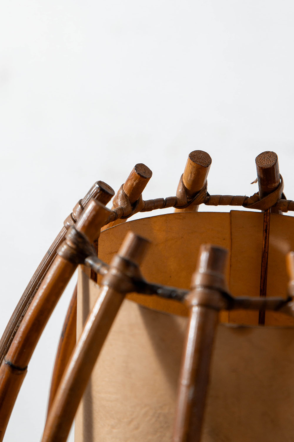 Table Lamp in Rattan